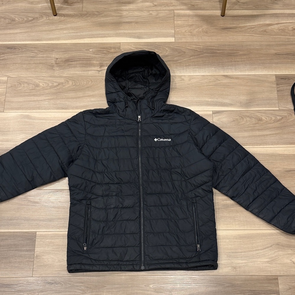 Columbia Men's Quilted Black Puffer Jacket